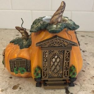 PartyLite pumpkin tea light